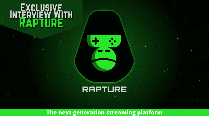 TAG Interview: Rapture.tv CEO, Corey Strong