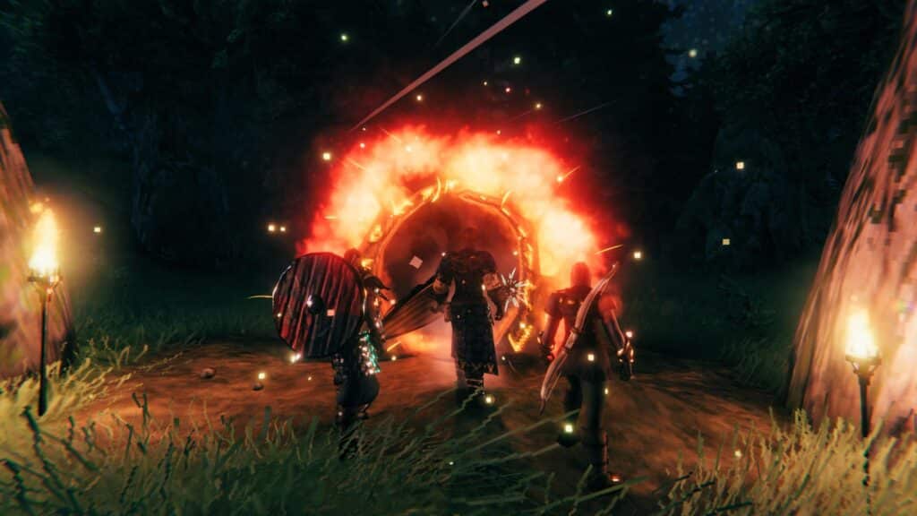 Using Portals in Valheim