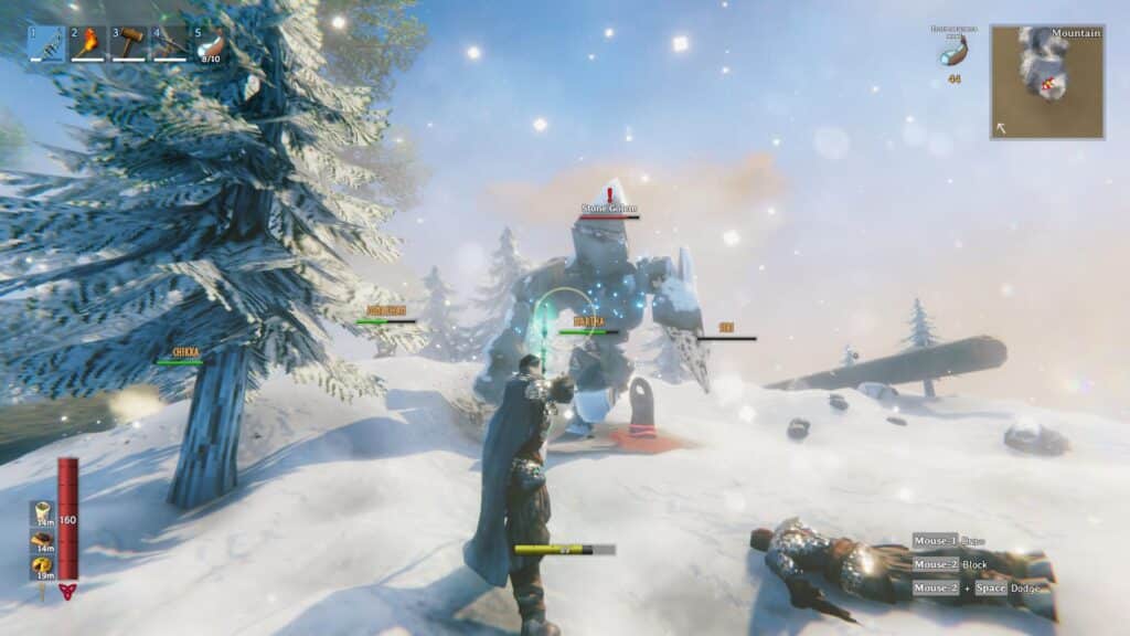 Using the Bow in Valheim