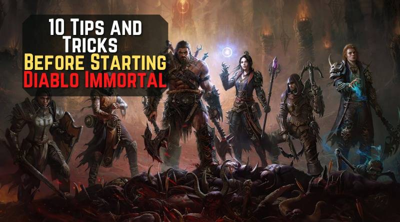 10 Tips Before Starting Diablo Immortal