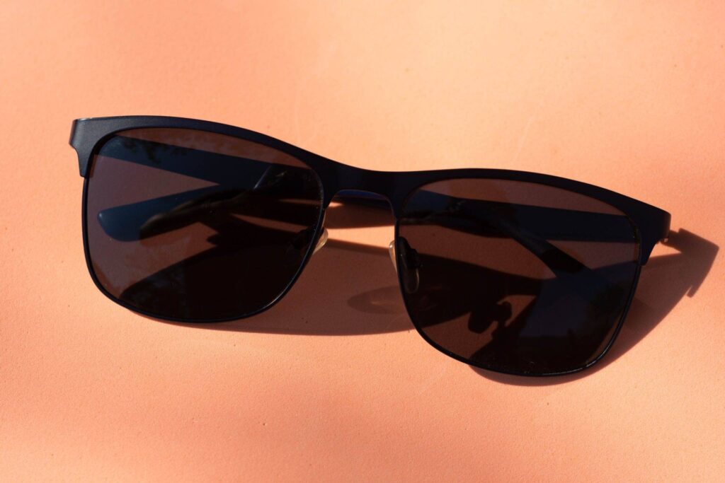 Get yourself a good pair of sunglasses!