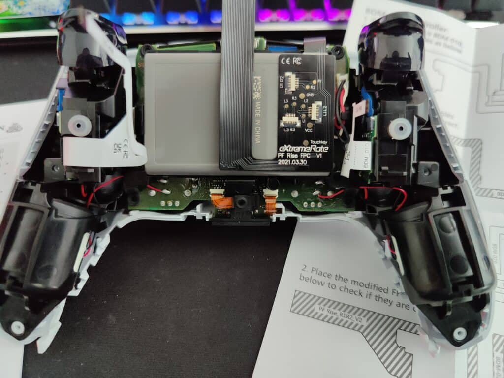 The inner workings of the PS5 controller