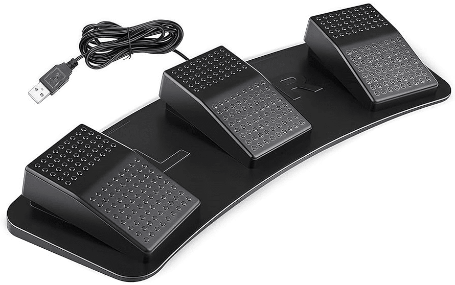 Wired USB foot bedals