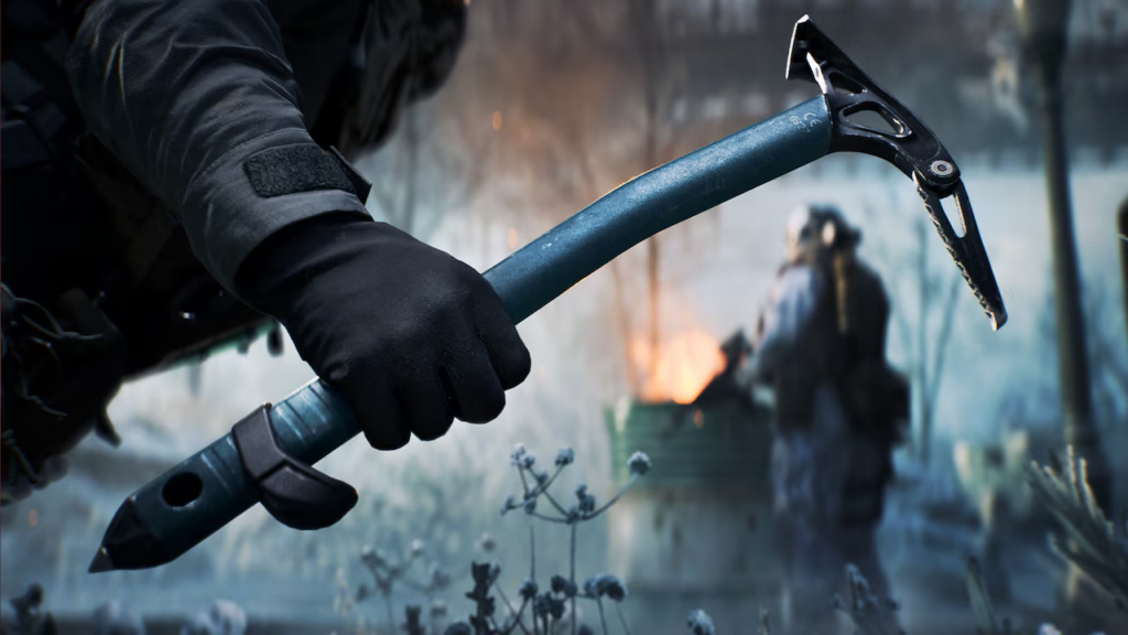 Ice climbing axe in Battlefield 6
