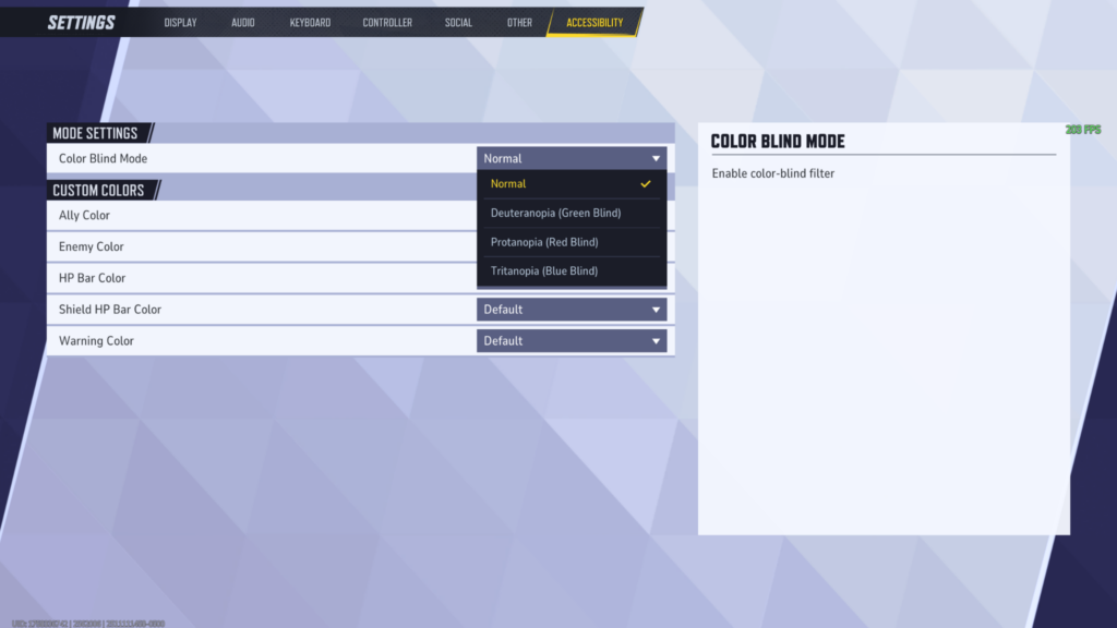 Marvel Rivals Accessibility Settings