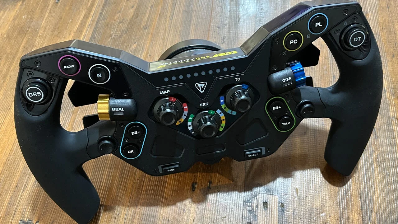 Turtle Beach VelocityOne F-RX Formula Wheel Review - IGN